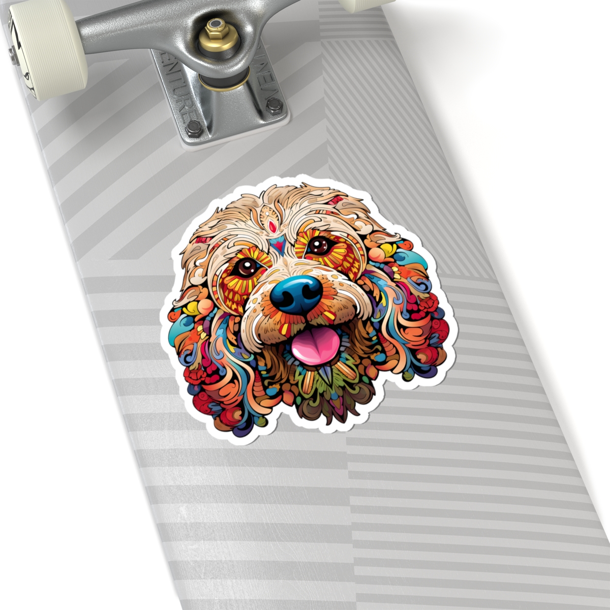 Spirit Animal Goldendoodle - Sticker - context