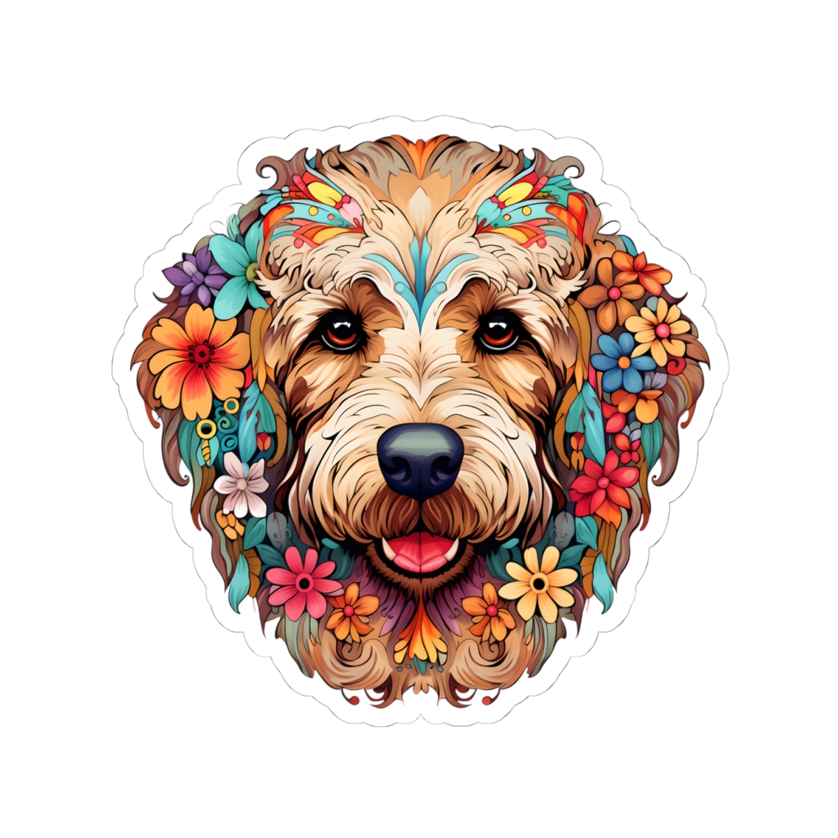 Spirit Animal Labradoodle - Sticker