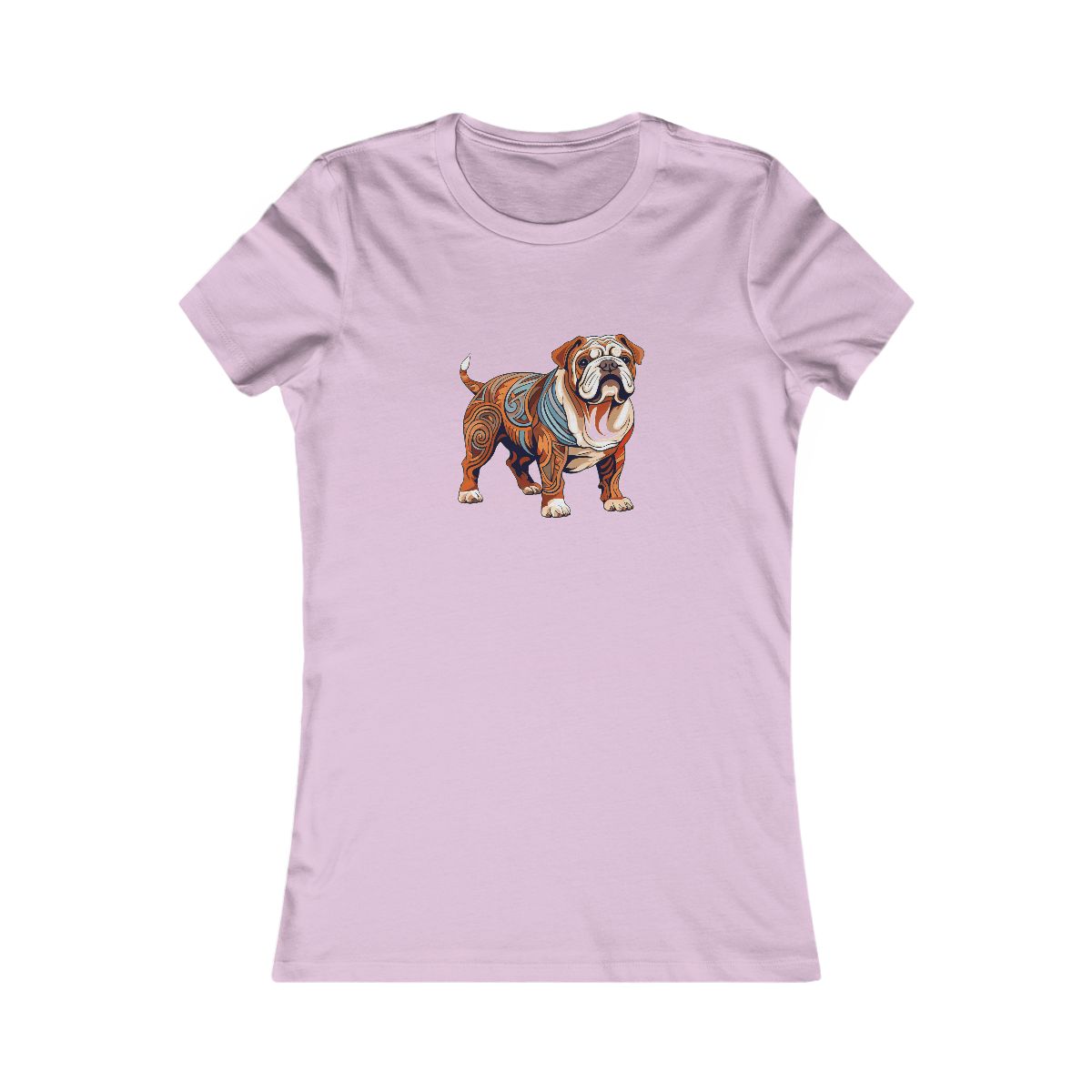 Art Nouveau Bulldog - Women's Tee