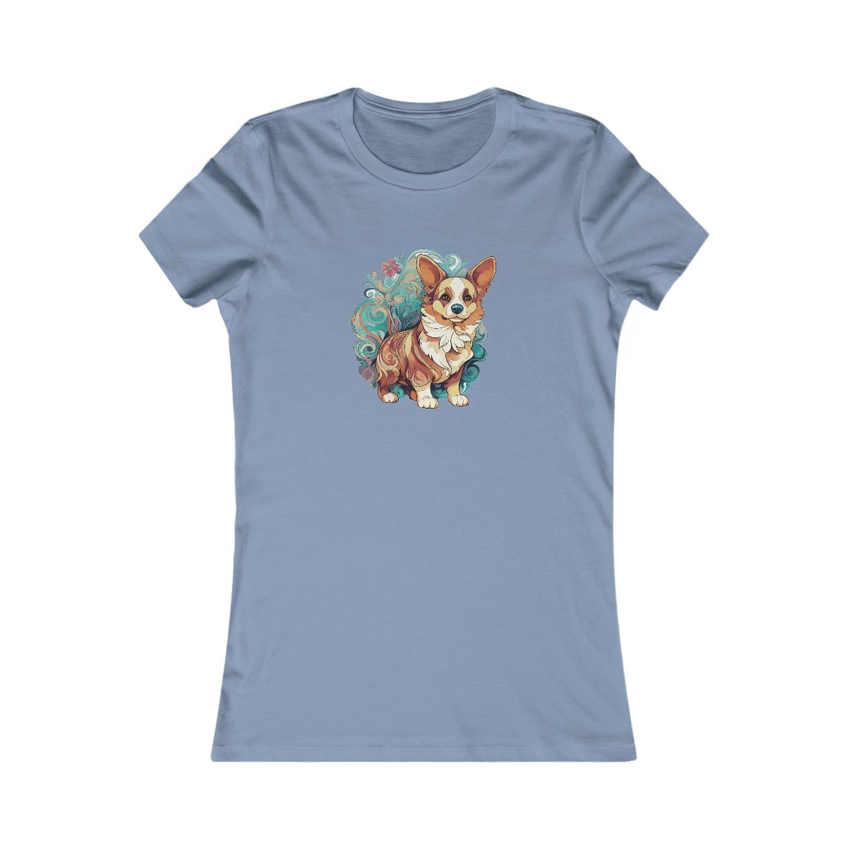 Art Nouveau Corgi - Women's Tee