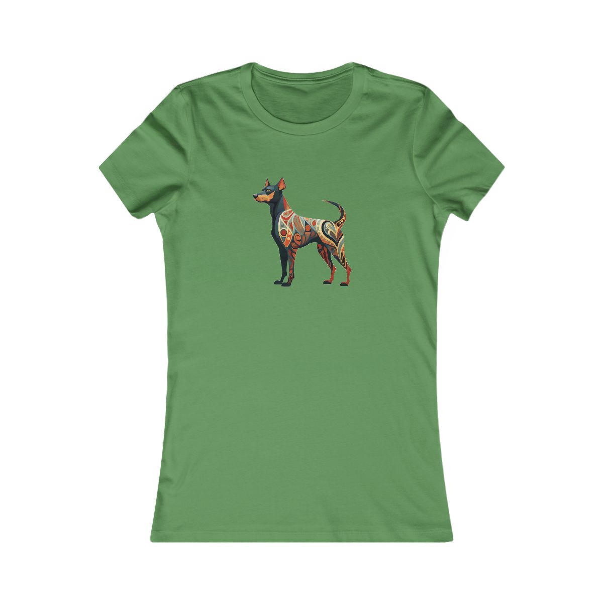Art Nouveau Doberman - Women's Tee