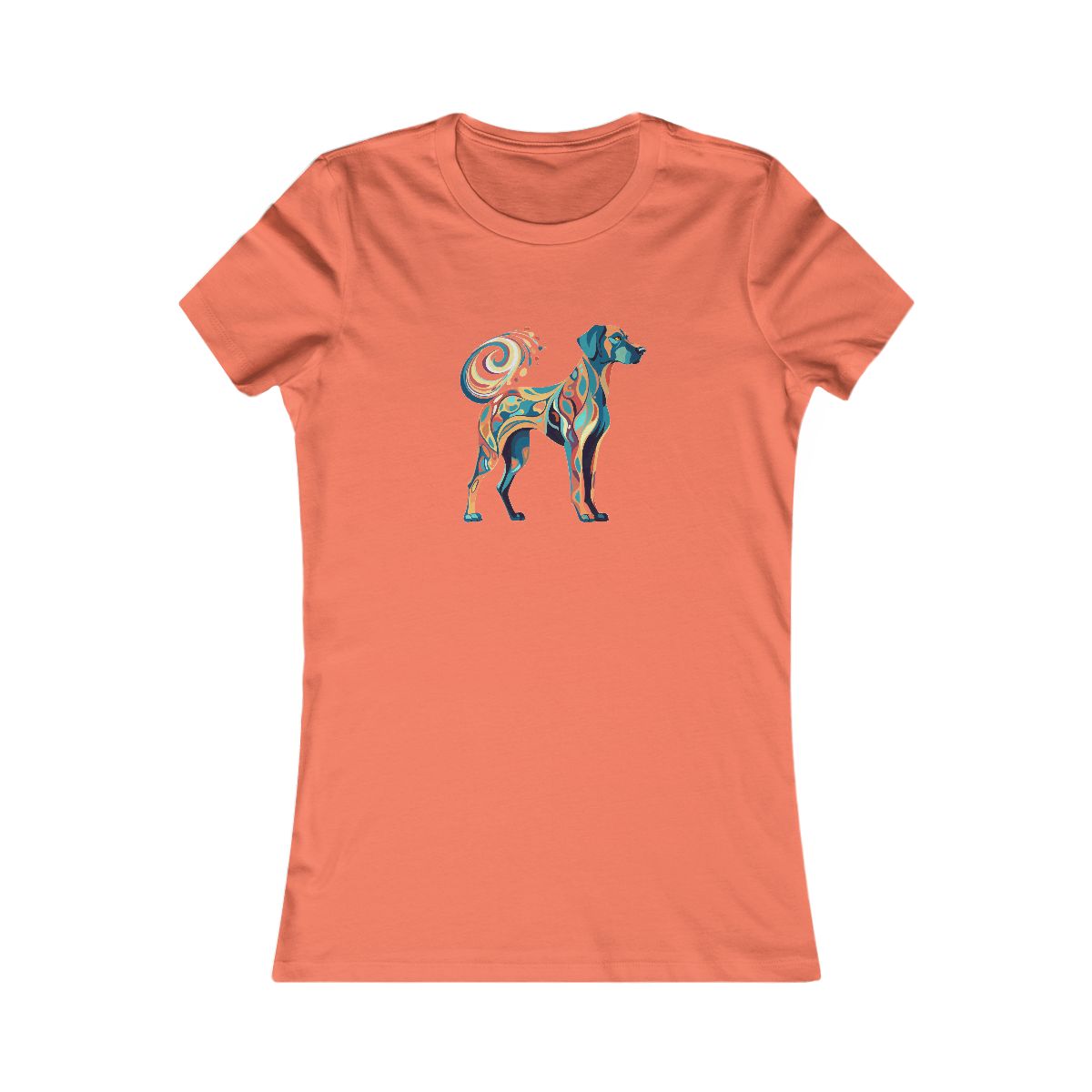 Art Nouveau Great Dane - Women's Tee