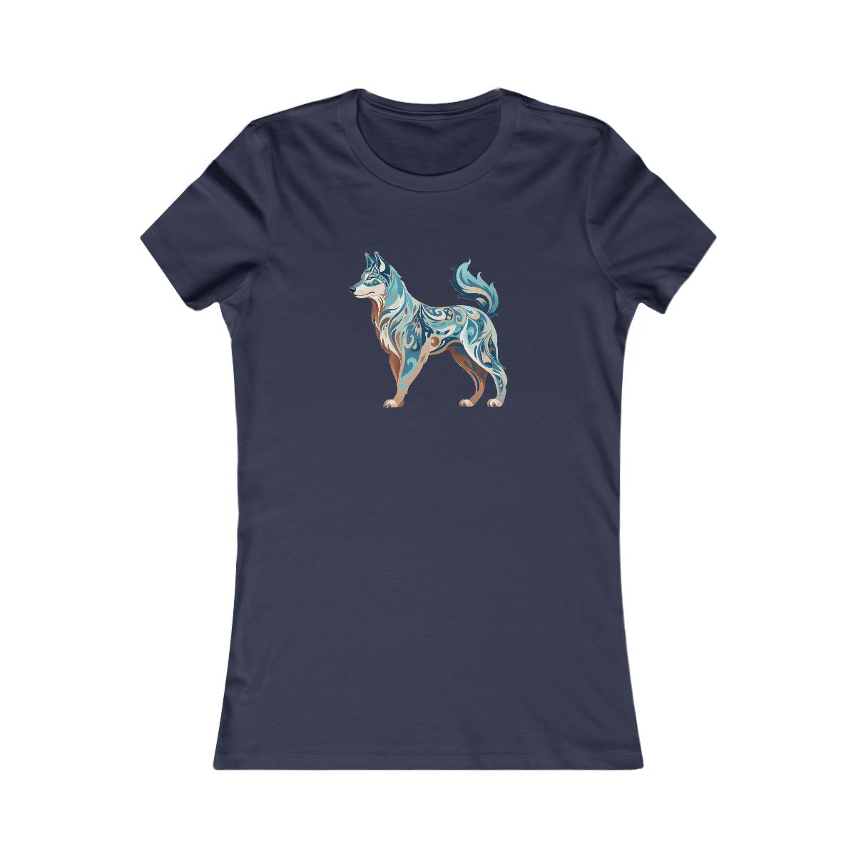 Art Nouveau Husky - Women's Tee
